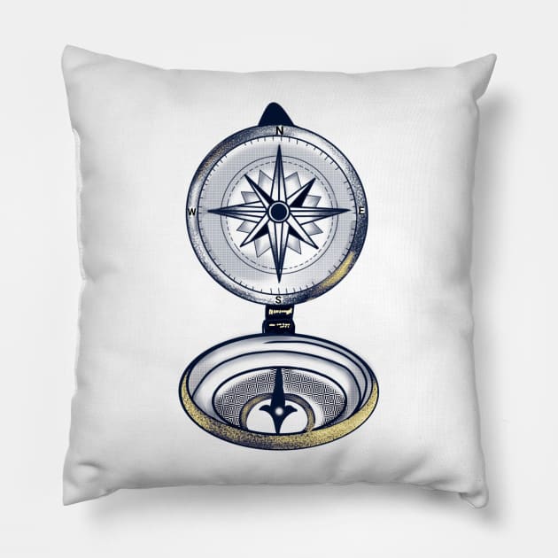 Compass Pillow by jen28