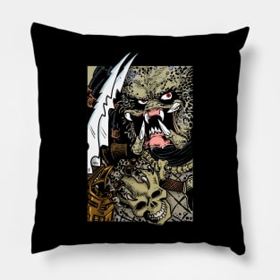 head hunter from space Pillow