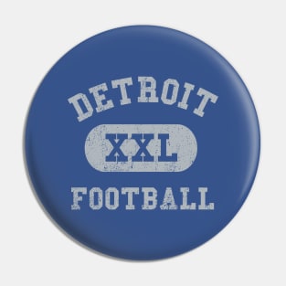 Detroit Football II Pin