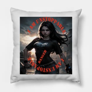 I AM UNSTOPPABLE Pillow