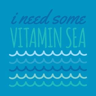 Vitamin Sea Beach Pun T-Shirt