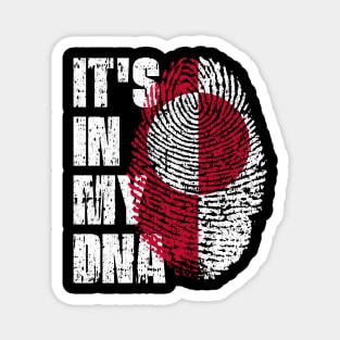 IT'S IN MY DNA Greenland Flag Boy Girl Gift Magnet