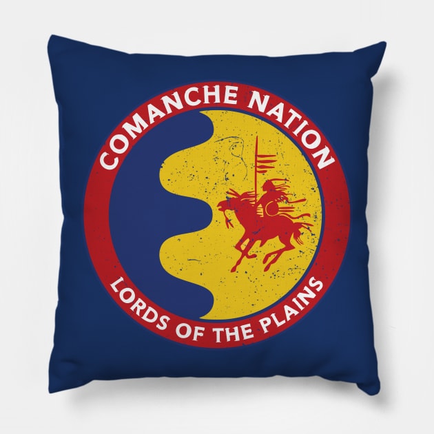 Comanche Nation Pillow by Virly