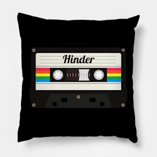 Hinder / Cassette Tape Style Pillow