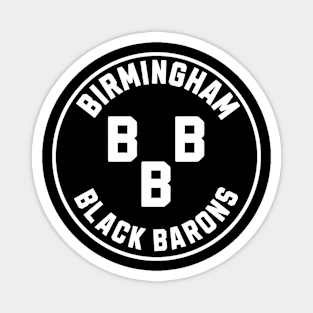 The Birmingham Black Barons - Negro Leagues Baseball Magnet