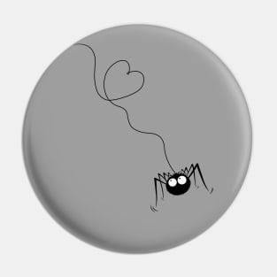 Scary spider's charm offensive Pin