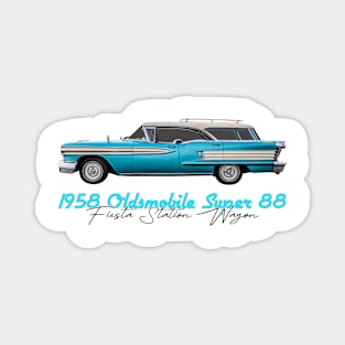 1958 Oldsmobile Super 88 Fiesta Station Wagon Magnet