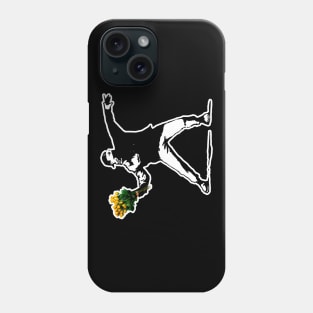 Banksy grafiti street art Phone Case