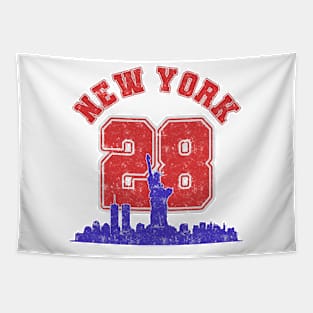 New York Vintage Varsity 28 Tapestry