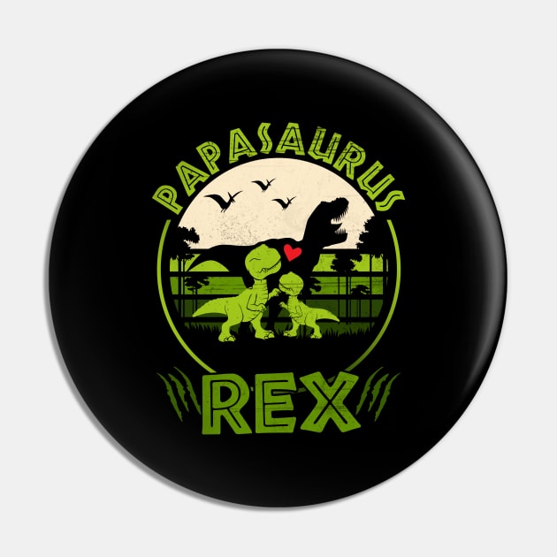 Father's Day Papa Saurus Rex Pin by Emart