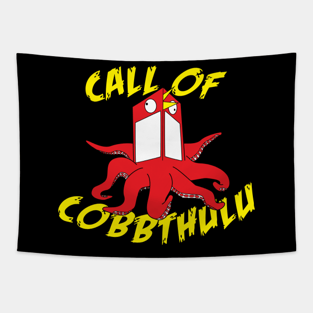 Call of Cobbthulu Tapestry by Cultural Gorilla