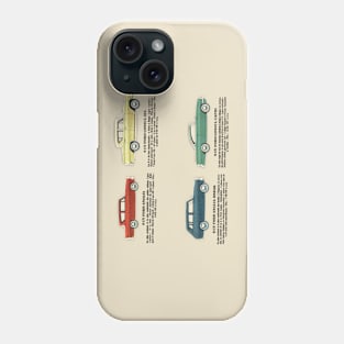 FORD ANGLIA - CONSUL - CAPRI - brochure Phone Case