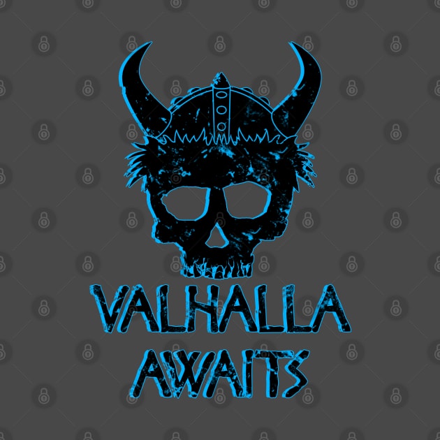 Valhalla Awaits Vikings Warrior by Scar