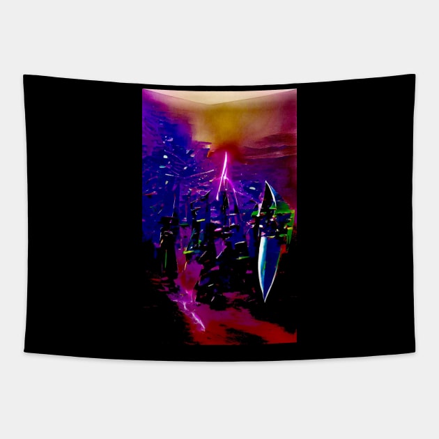 2moro Volt - Vipers Den - Genesis Collection Tapestry by The OMI Incinerator