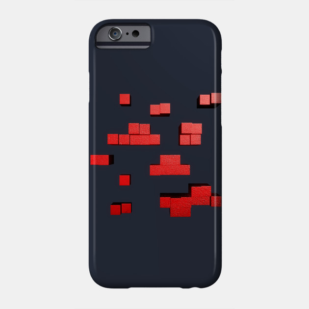 Redstone Ore 3d Minecraft Phone Case Teepublic