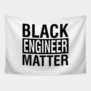 Black Engineer Matter Tapestry