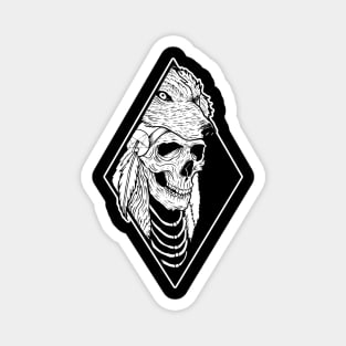 Skull Diamond Magnet