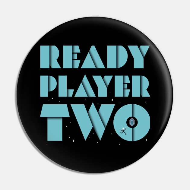 Ready Player Two T-Shirt Pin by The Basement Podcast