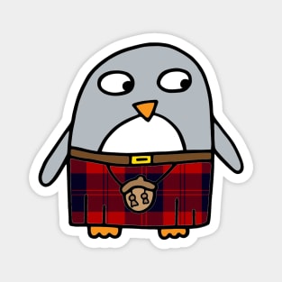 Kilty Penguin Magnet