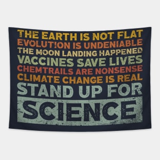 Stand Up For Science Tapestry