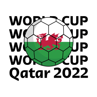 World Cup Qatar 2022  - Team Wales T-Shirt