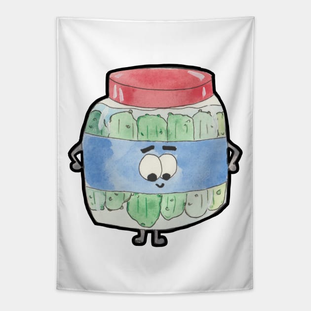Pickle Jar Tapestry by HFGJewels