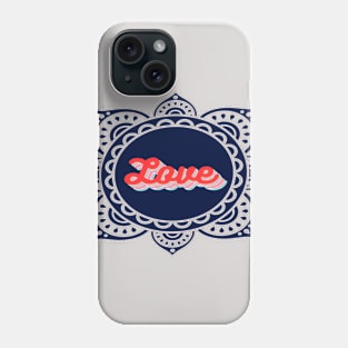 Love Mandala Phone Case