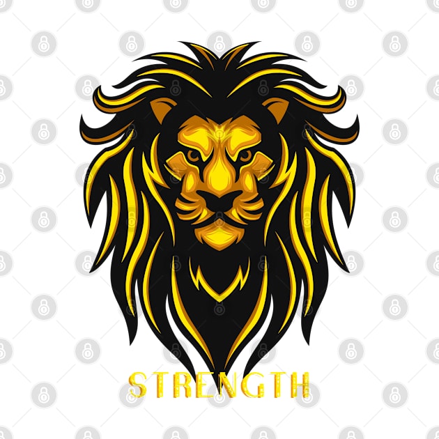 Strength of The Lion Tee! by SocietyTwentyThree