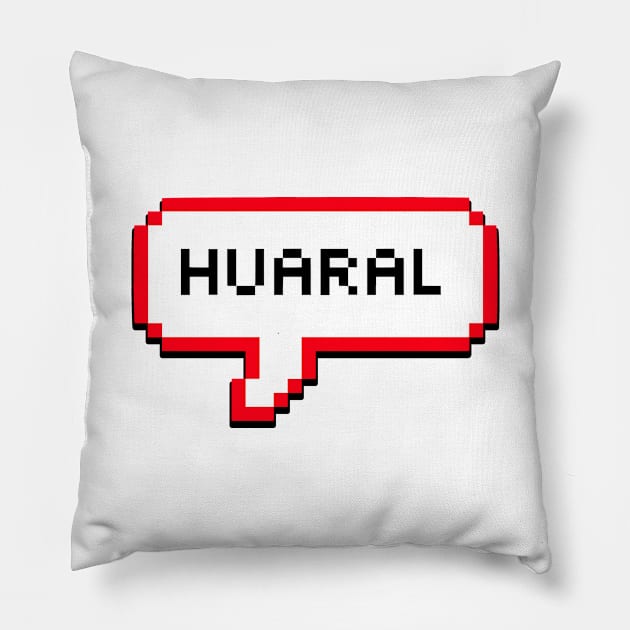 Huaral Peru Bubble Pillow by xesed