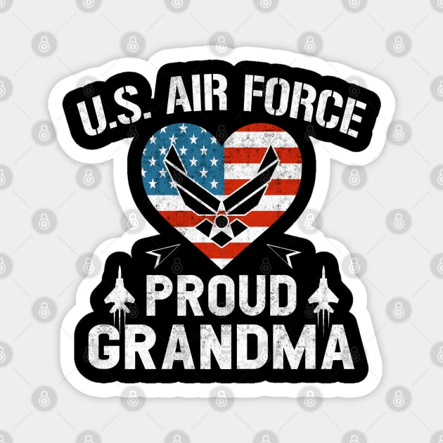 Proud Air Force Grandma USAF Magnet by Otis Patrick