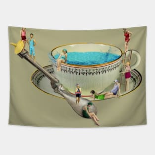 More Flappers on my tea cup Tapestry