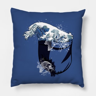 Pocket Waves Pillow