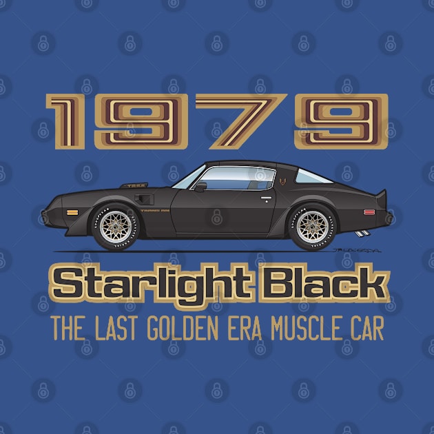 Factory Colors-Starlight Black w. Gold Graphics by ArtOnWheels