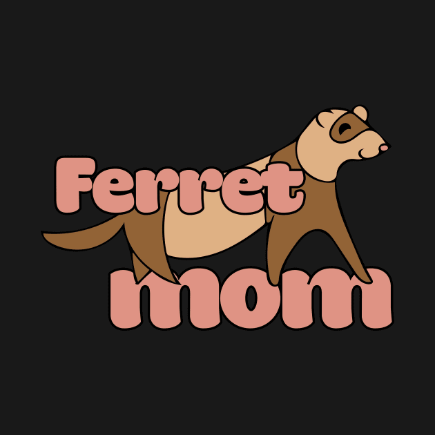 Ferret MOM by bubbsnugg