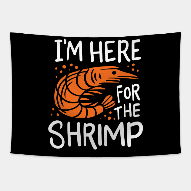 Shrimp Seafood Tapestry by KAWAIITEE