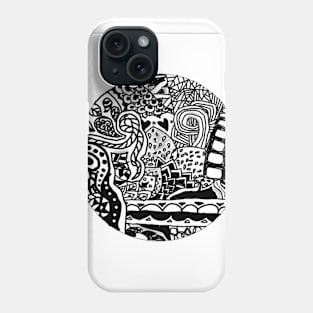 Zen-Tangle Circle Phone Case