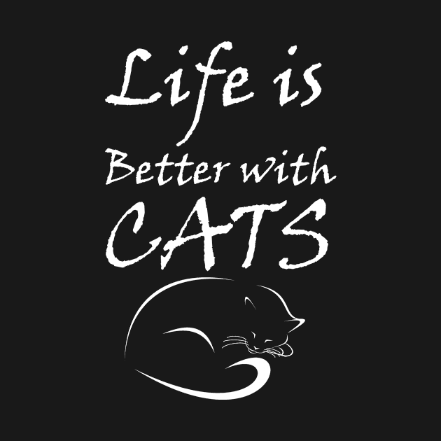 Life is better with cats by Art_Zone