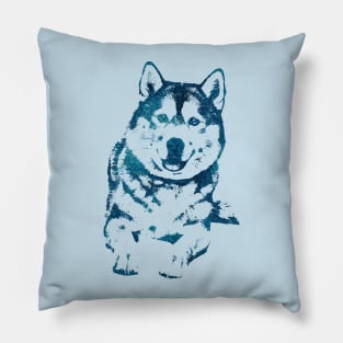 Siberian Husky Pillow