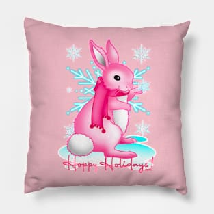 Hoppy Holidays Pillow