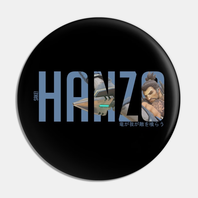 Hanzo - Overwatch Pin by Rendi_the_Graye