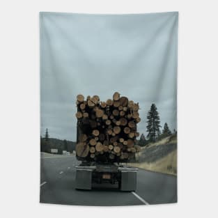 oregon logging truck Tapestry