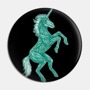 Ghost Unicorn my Spirit Animal Pin