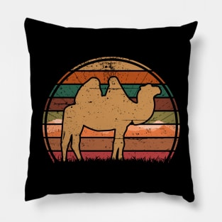 Camel Sunset Pillow