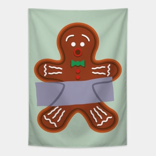 Duct Tape Gingerbread Cookies Tapestry