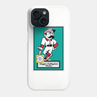 Slugger Cottingham McGee of Real Baseball Talk Phone Case