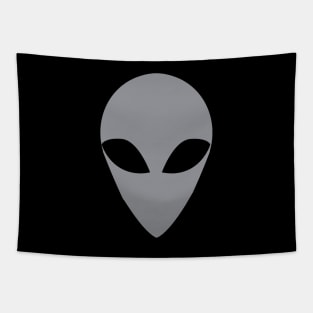 Alien Grey Tapestry