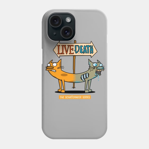 The Schrödinger Series! Phone Case by Raffiti