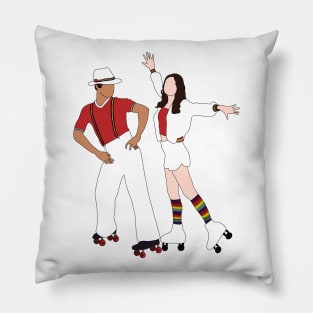 jackie and fez Pillow