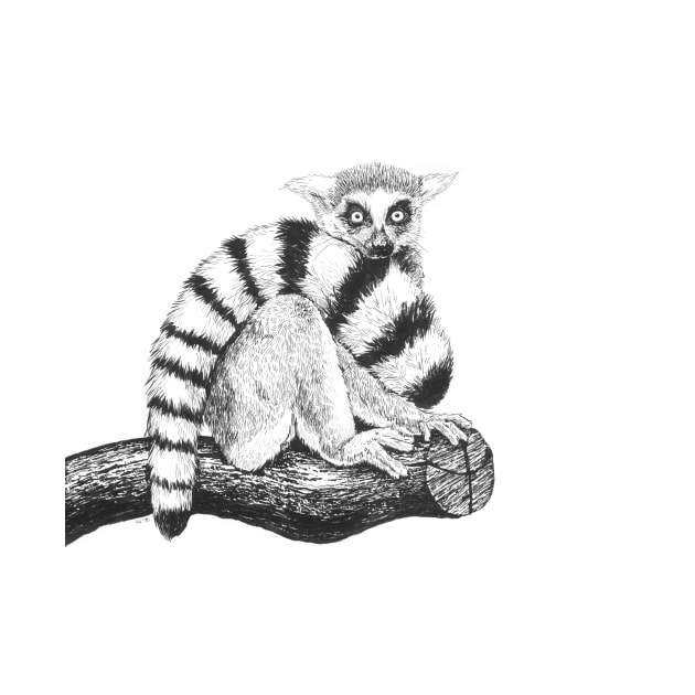 Lemur drawing by katerinamk