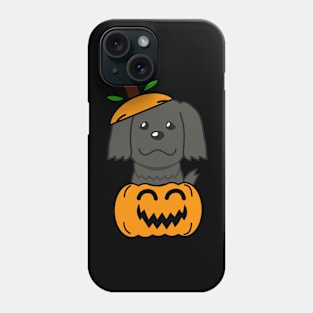 Funny Sheepdog is in a pumpkin Phone Case